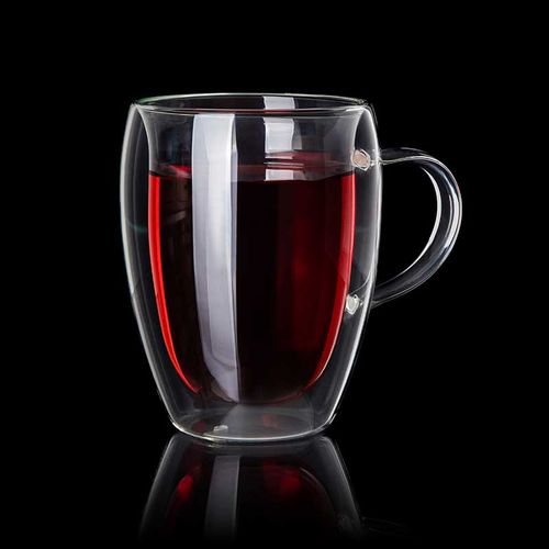 szklanka termiczna kubek 350ml z podwójną scianką do kawy herbaty na Arena.pl