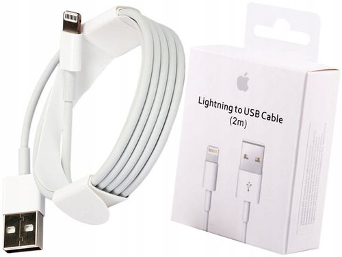 ORYGINALNY KABEL APPLE LIGHTNING IPHONE 5 6 7 8 X na Arena.pl