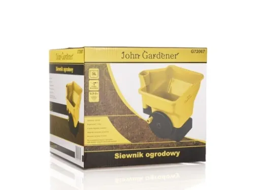 SIEWNIK RĘCZNY OGRODOWY ROZSIEWACZ DO NASION TRAWY NAWOZU SOLI PIASKU na Arena.pl