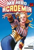 Akademia bohaterów shounen manga pełna akcji - Boku no Hero Academia Tom 34