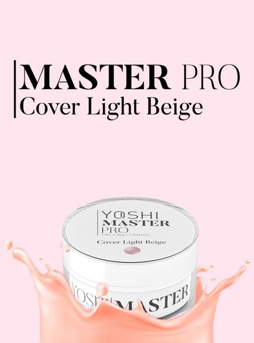 YOSHI Żel budujący Master PRO - Cover Light Beige 50ml na Arena.pl