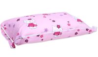 Worek BOBO do przedszkola pokrowiec na pościel - różowy w kotki