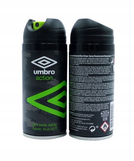 Umbro Action 150 ml dezodorant zdjęcie 1