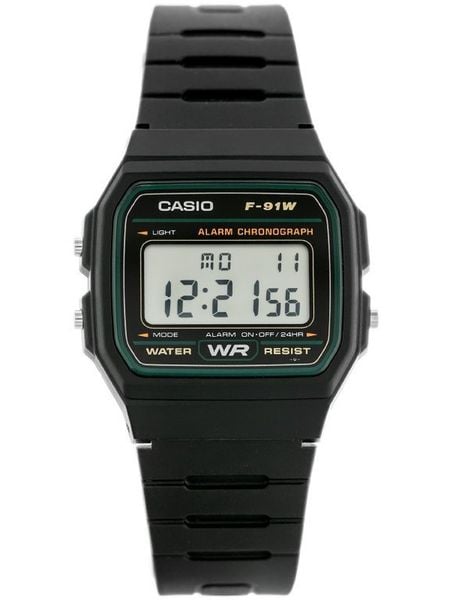 ZEGAREK MĘSKI CASIO F-91WM-3DG (zd102c)  + BOX zdjęcie 1