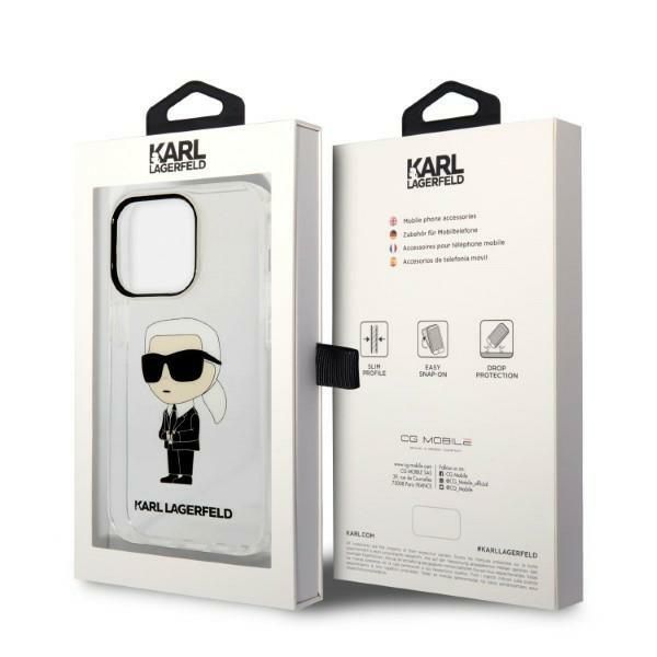 Etui Karl Lagerfeld do iPhone 14 Pro Max, Przezroczysty zdjęcie 8