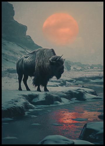 Plakat 64x90cm Żubrowy Monolit na Arena.pl