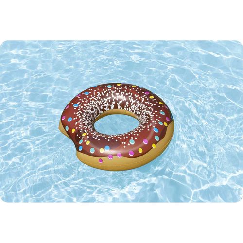 Dmuchane koło plażowe do pływania brązowy Donut 107cm BESTWAY na Arena.pl