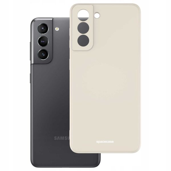 Spacecase Silicone Case Galaxy S21 Bone zdjęcie 2