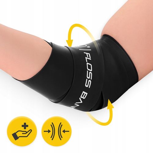 TAŚMA KOMPRESYJNA FLOSS BAND GUMA DO REHABILITACJI MIĘŚNI FLOSSINGU 1,5 MM na Arena.pl