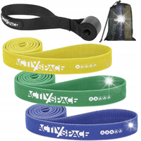 ZESTAW 3 GUM DO ĆWICZEŃ POWER BAND GUMA MATERIAŁOWA MOCNA TAŚMA OPOROWA AS