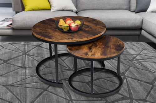 Zestaw dwóch stolików loft Galen na Arena.pl