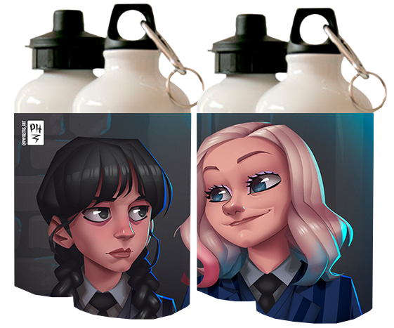 Bidon Junior Wednesday Addams zdjęcie 1