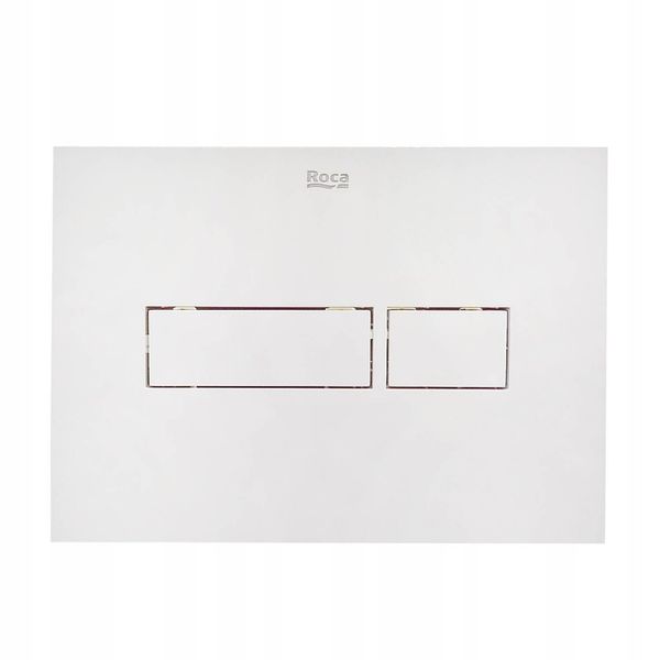 PRZYCISK SPŁUKUJĄCY WC BIAŁY POŁYSK ROCA DUPLO zdjęcie 4