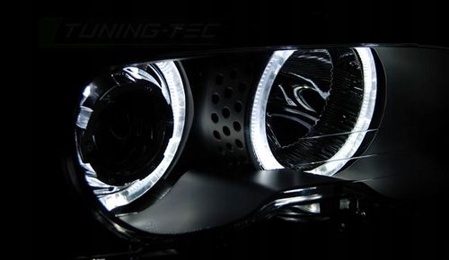 Lampy BMW E46 99-03 COUPE CABRIO RINGI BLACK LED na Arena.pl