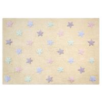 Dywan bawełniany Tricolor Star Vanilla 120x160 cm Lorena Canals