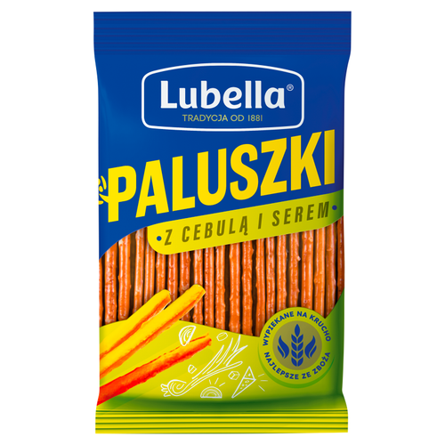 Lubella Paluszki z cebulką i serem 70 g na Arena.pl