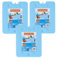 3X DUŻY WKŁAD CHŁODZĄCY 33X25CM POJEMNY DO 600ML ZESTAW NA PLAŻE WYCIECZKE