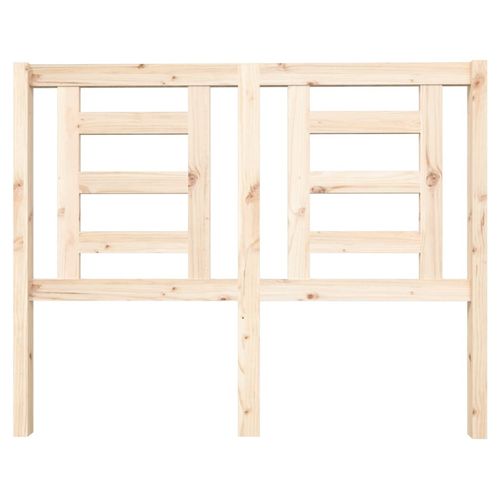 Wezgłowie łóżka, 126x4x100 cm, lite drewno sosnowe na Arena.pl