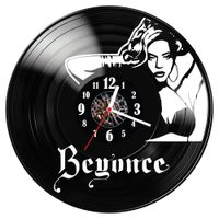 Zegar ścienny z płyty winylowej Beyonce 1123.14