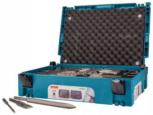 MAKITA Zestaw wierteł i dłut 17 sztuk SDS+ B-53877 w walizce MAKPAC 1 na Arena.pl