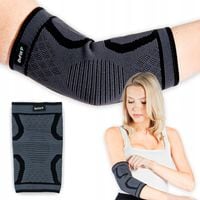 Opaska na Łokieć Tenisisty Elastyczny Stabilizator Sportowy S
