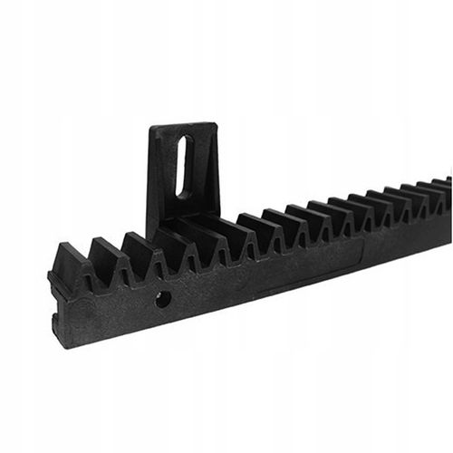 Listwa zębata do bramy przesuwnej szyna stalowy rdzeń 300kg nylon na Arena.pl