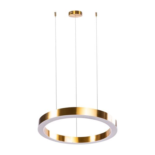 Lampa wisząca CIRCLE 40+60 LED mosiądz na Arena.pl