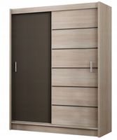 Szafa SEWILLA 203x61x215cm dąb sonoma/lava
