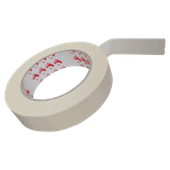 TAŚMA 9060S 25mm/50m BEŻOWA, PROFESJONALNA PAPIEROWA MASKUJĄCA, SCAPA