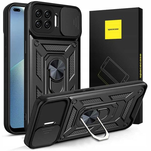 Spacecase Camring Oppo Reno 4 Lite Black zdjęcie 1