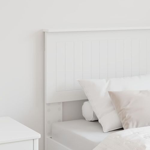 Zagłówek Z zagłówkiem Biały 80 cm Materiał drewnopochodny na Arena.pl