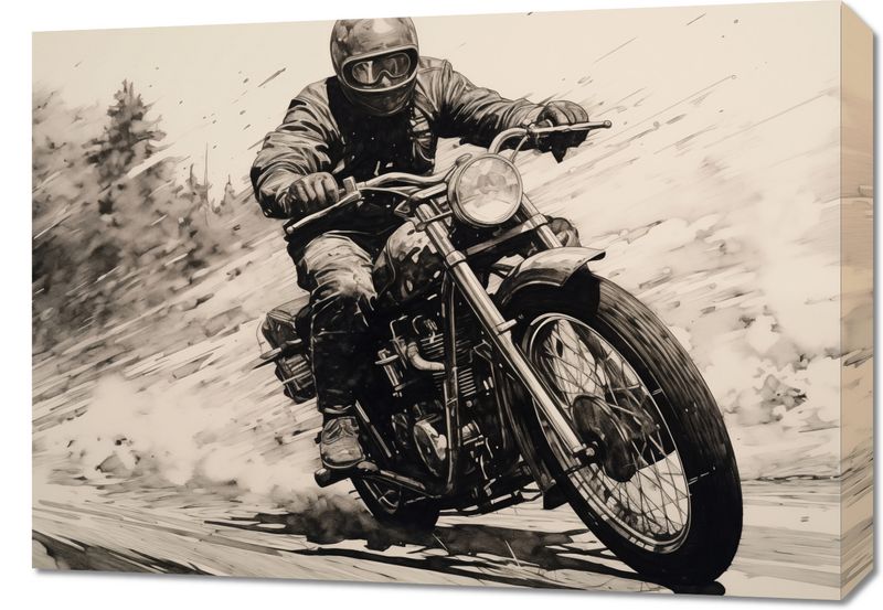 Obraz 70x50cm Na Pełnej Prędkości zdjęcie 1