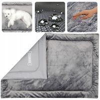 Materac dla psa ANTYALERGICZNE legowisko mata do samochodu klatki Lovedog M