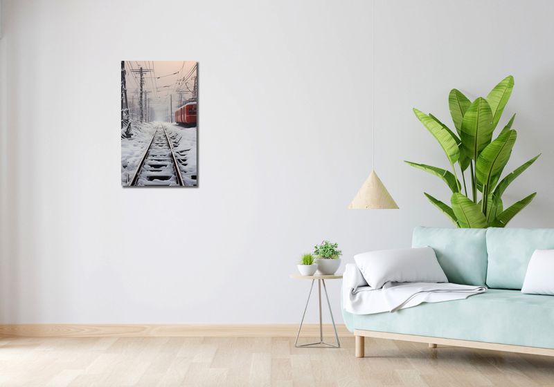 Obraz 40x70cm Podróż po Torach zdjęcie 2