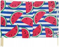 8 m PARAWAN PLAŻOWY MATA WIATROŁAP NA PLAŻĘ RÓŻNE WZORY NAD MORZE ARBUZY