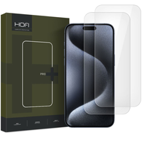 SZKŁO HARTOWANE HOFI GLASS PRO+ 2-PACK IPHONE 16 PRO MAX CLEAR