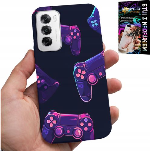 ETUI DO OPPO RENO12 PRO 5G - CASE DLA GRACZA, WZORY Z GIER + FOLIA na Arena.pl
