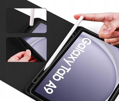 ETUI I KLAWIATURA DO SAMSUNG GALAXY TAB A9 8.7" 2023 SM-X110 SM-X115 CZARNY na Arena.pl