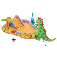 BASEN DMUCHANY Z FONTANNĄ I ZJEŻDŻALNIĄ DLA DZIECI INTEX