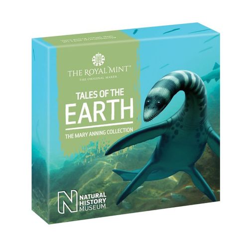 Tales of the Earth: Plesiosaurus 50p Srebro 2021 Proof na Arena.pl