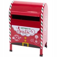 Świąteczna skrzynka pocztowa na listy do Mikołaja Santa Mail