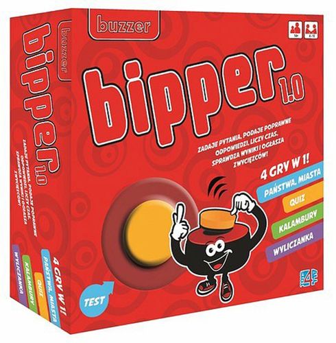 Gra elektroniczna Bipper 1.0 buzzer 4w1 na Arena.pl