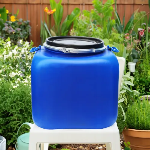 BECZKA PLASTIKOWA 100 L OBEJMA ATEST POJEMNIK ZBIORNIK NA WODĘ na Arena.pl