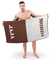 Ręcznik Kąpielowy MORDA JAJA - Zabawny Prezent dla Chłopaka