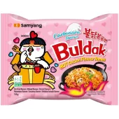 Ramyun Buldak o smaku ostrego kurczaka a la Carbonara, ogniście ostry 130g - Samyang