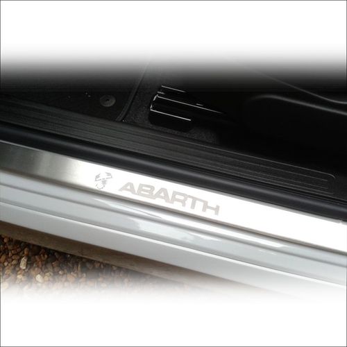 Listwa progowa FIAT 500  ABARTH Stal nierdzewna 304 mat 2szt na Arena.pl