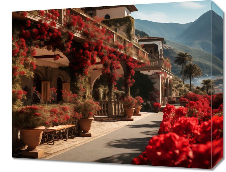 Obraz 50x40cm Czerwona Idylla zdjęcie 1