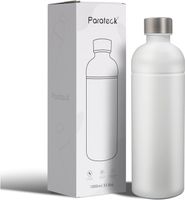 Butelka ze stali nierdzewnej 304, kompatybilna z Sodastream 1L BIAŁA