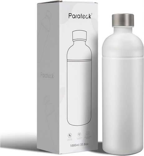 Butelka ze stali nierdzewnej 304, kompatybilna z Sodastream 1L BIAŁA na Arena.pl