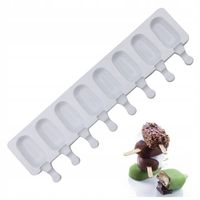 Forma silikonowa do lodów 8GN mała